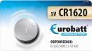 Obrázek zboží Baterie EUROBATT CR1620 3V lithiová