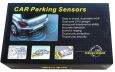Obrázek zboží Parkovací alarm KQLD01 se 4 senzory, LED displej, bílé senzory