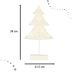 Obrázek zboží Vánoční dekorace stromek 39cm 10LED, teplá bílá