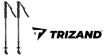 Obrázek zboží Trekové hole skládací s příslušenstvím 2ks černá Trizand