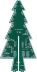 Obrázek zboží 3D vánoční stromeček LED, STAVEBNICE