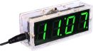 Obrázek zboží Digitální hodiny LED- zelené s teploměrem a reproduktorem STAVEBNICE