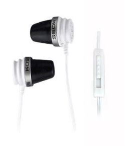 Sluchátka KOSS Spark Plug WHITE, s regulací hlasitosti (PathFinder)