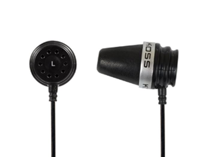 Sluchátka KOSS Spark Plug BLACK, s regulací hlasitosti (PathFinder)