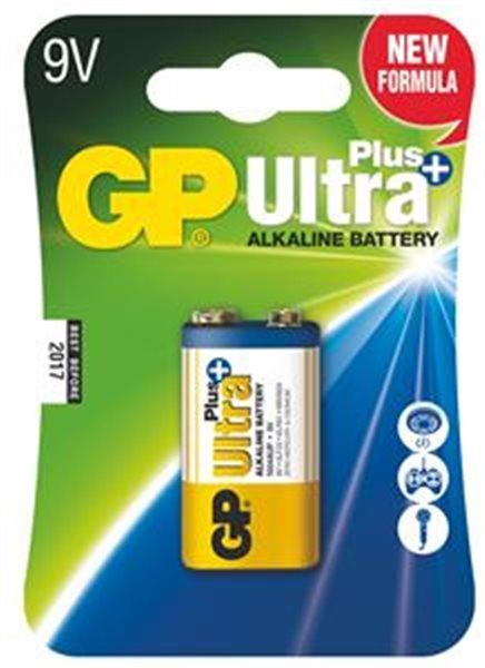 Baterie GP 9V 6LF22 alkalická, baleno v blistru