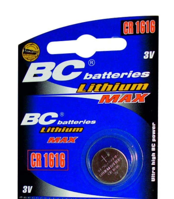 Baterie BC batteries CR 1616 3V lithiová