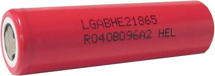 Nabíjecí článek Li-Ion ICR18650 3,7V/2500mAh LGDBHE21865