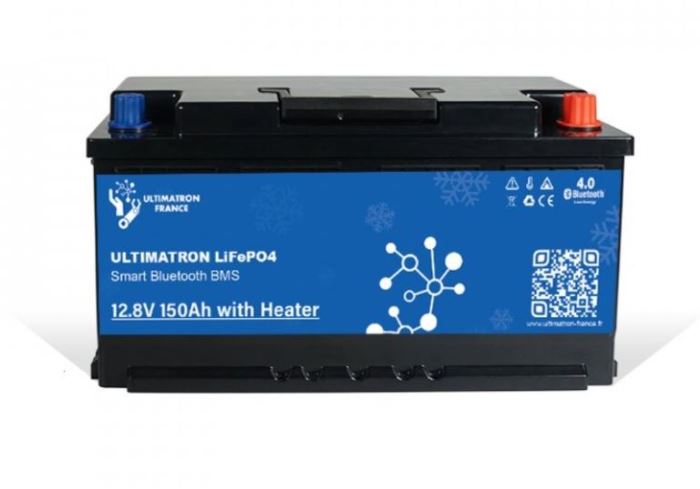 LiFePO4 akumulátor Ultimatron YX Smart BMS 12,8V/150Ah vyhřívaný