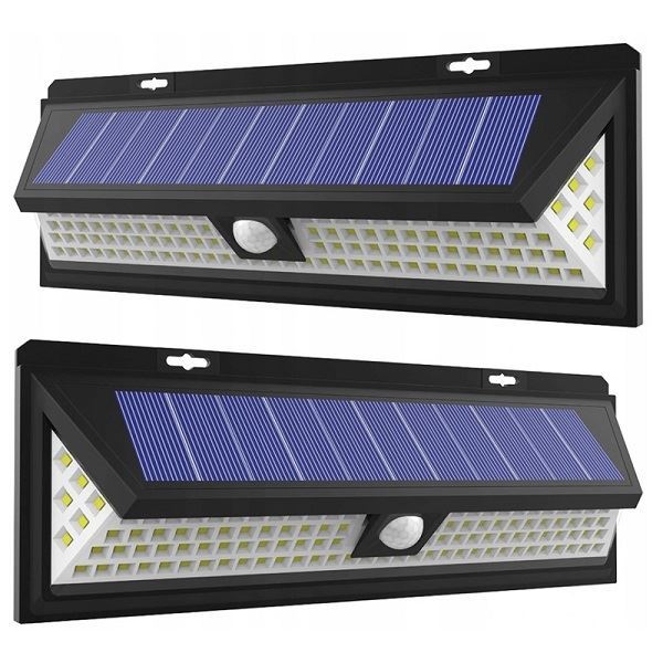 Solární svítidlo LED-118x s PIR čidlem nástěnné /Solární světlo/