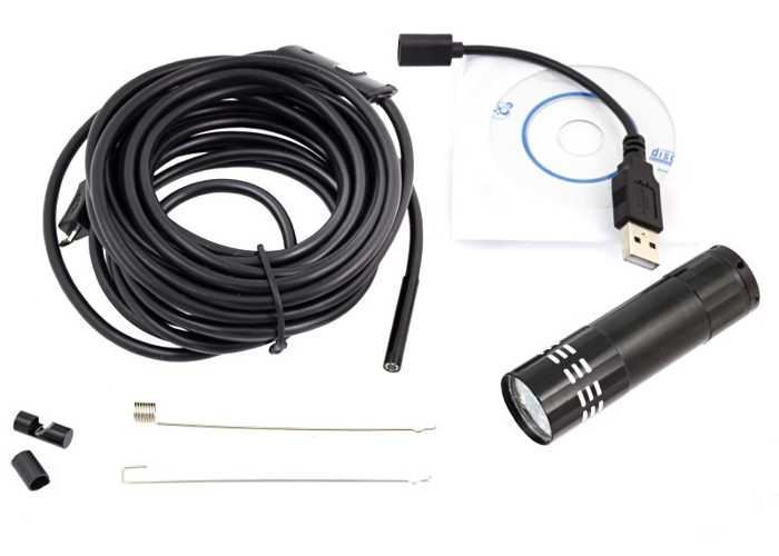 Endoskop - Inspekční kamera AK252A, USB, kabel 5m, ANDROID