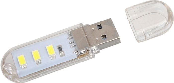 USB lampička 3x LED