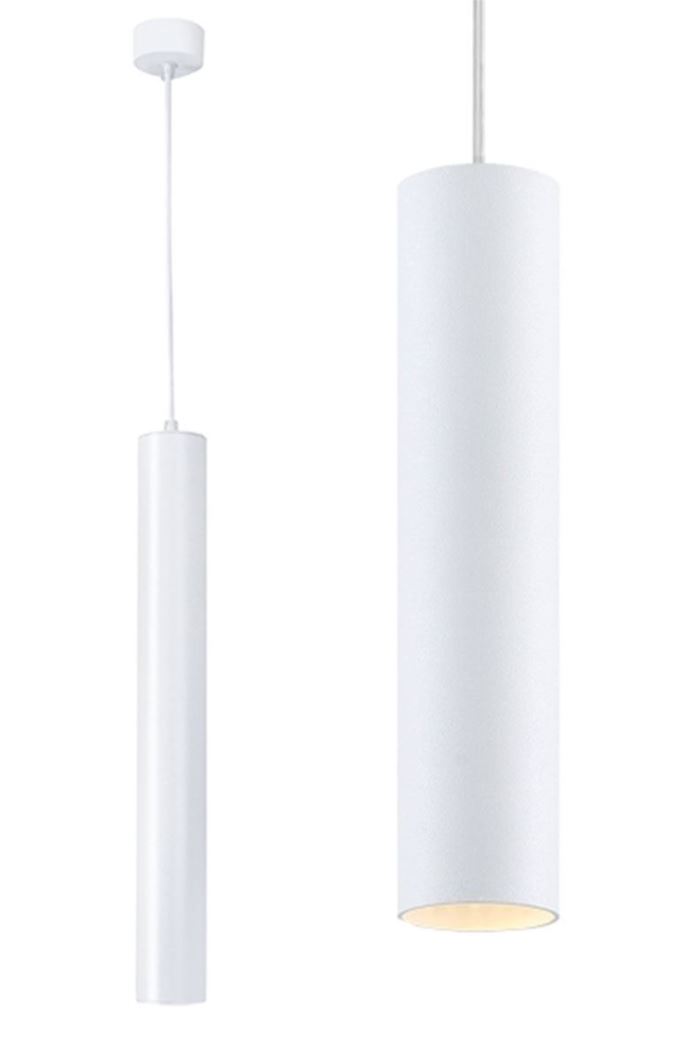 Závěsná LED lampa bílá