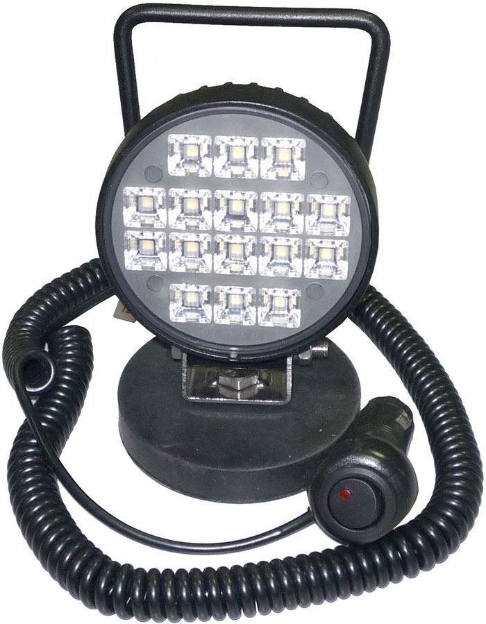 Pracovní hledací LED světlo s magnetem 10-30V/24W rozptylné, l:92mm