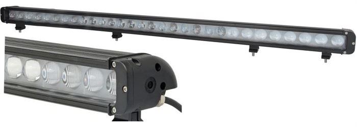 Pracovní světlo LED rampa 10-30V/300W combo s čočkami 4D