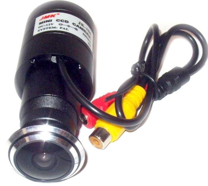 Ilustrační foto Kamera kukátko color CMOS JK-108 420TVL Obrázek zboží Kamera kukátko color CMOS JK-108 420TVL