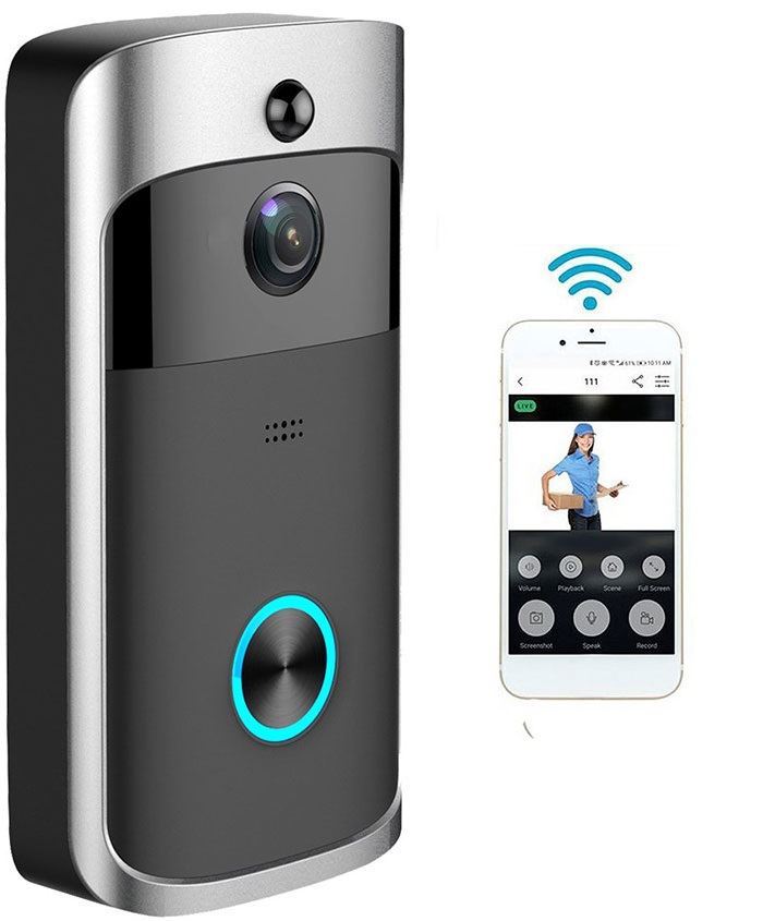 Videotelefon (domovní zvonek/telefon) wifi V5