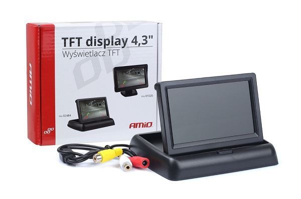 LCD color monitor TFT 4,3”