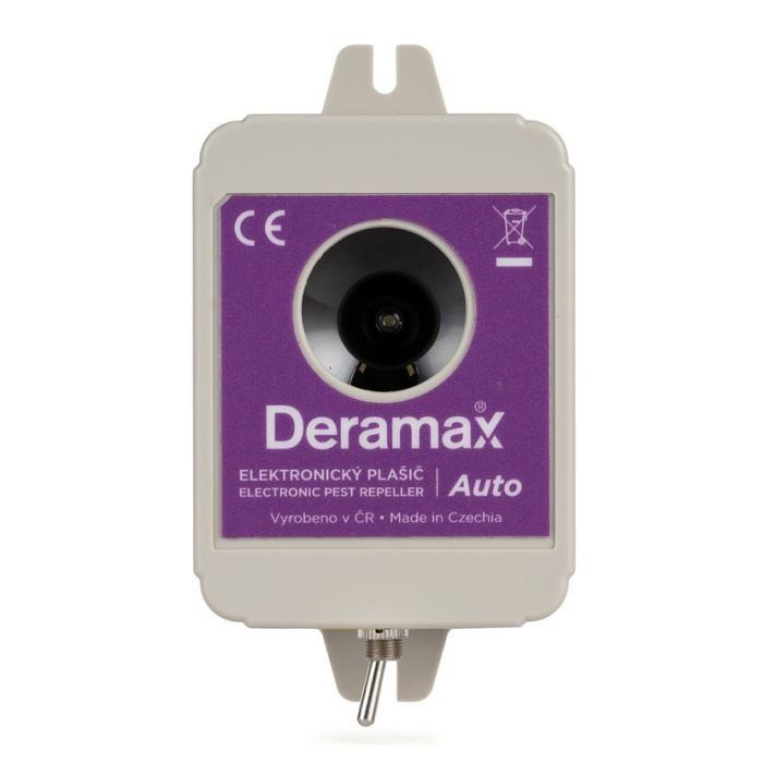 Odpuzovač kun do automobilu - ultrazvukový bateriový DERAMAX-AUTO