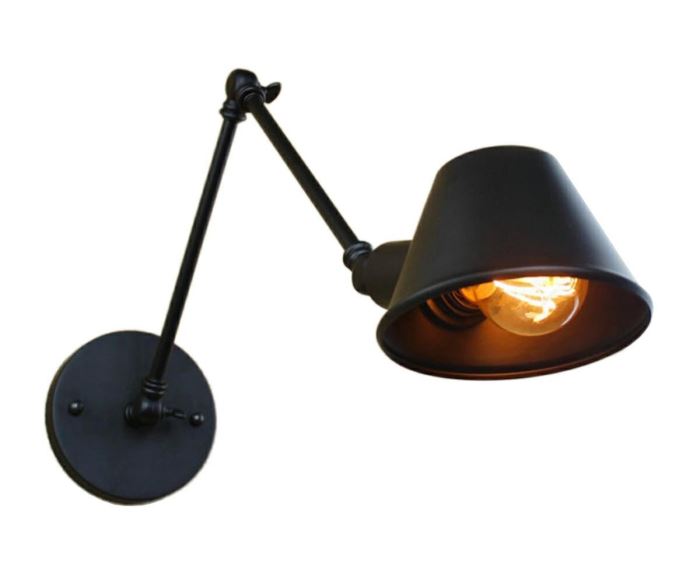Nástěnná lampa, 230V, E27