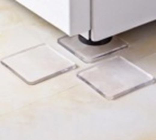 Silikonové antivibrační podložky pod pračku, 4ks