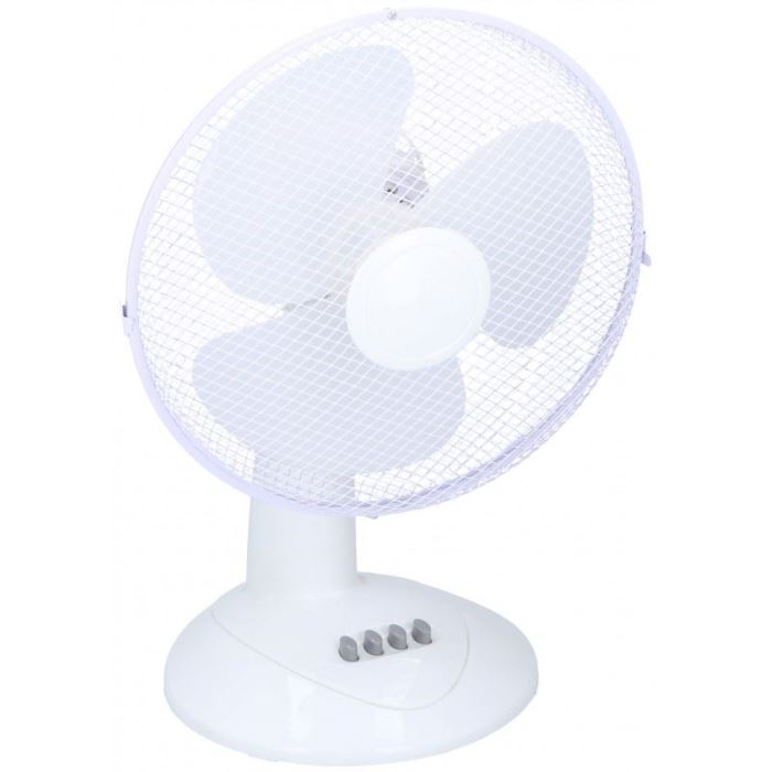 Ilustrační foto Cirkulační stolní ventilátor 30cm, bílý Obrázek zboží Cirkulační stolní ventilátor 30cm, bílý
