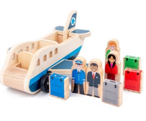 Dřevěné letadlo s cestujícími DOPRODEJ