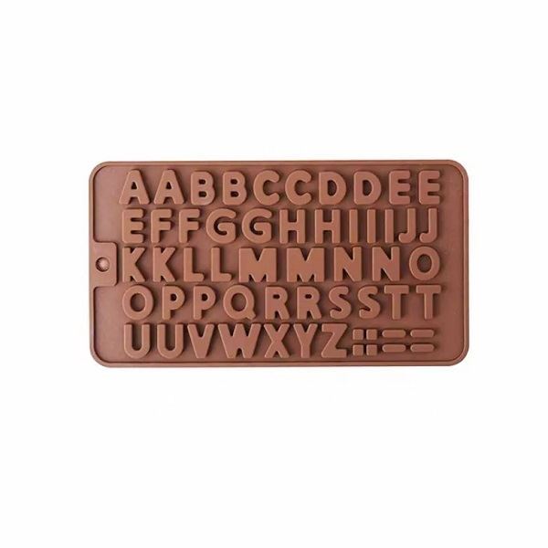 Silikonová forma na čokoládová písmena